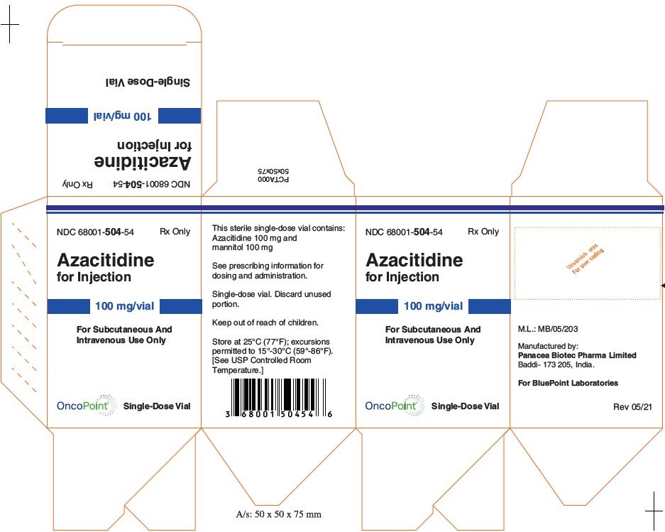 Azacitidine Injection - FDA prescribing information, side effects and uses