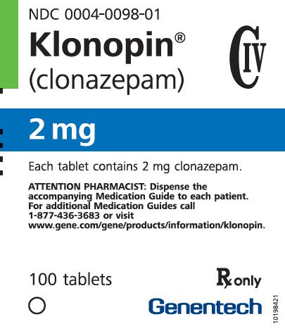 dose klonopin daily maximum of