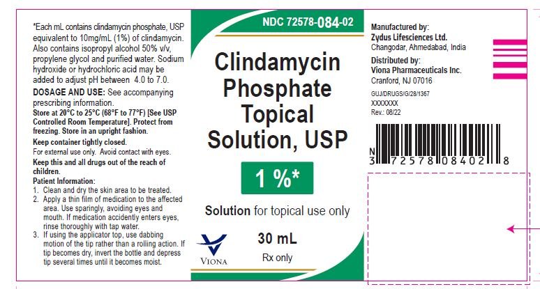 Clindamycin Phosphate 1% Topical Solution 30mL — Mountainside