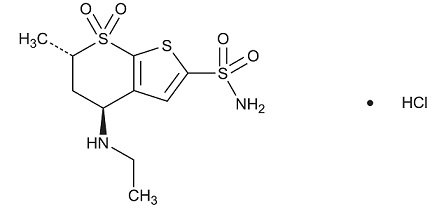 dorzolamide-structure