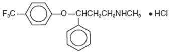 Fluoxetine Structure