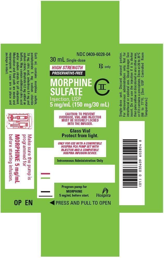 Morphine Sulfate Injection FDA prescribing information, side effects