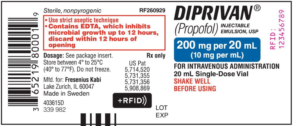 Diprivan Package Insert