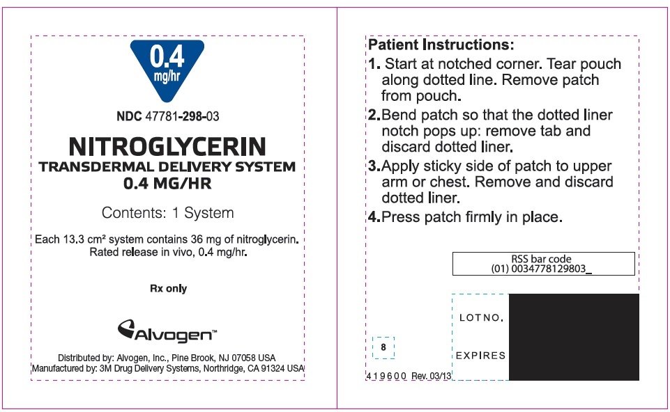 Nitroglycerin Transdermal Fda Prescribing Information Side Effects And Uses 9486