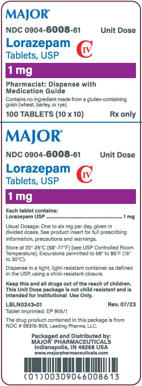 1mg carton label