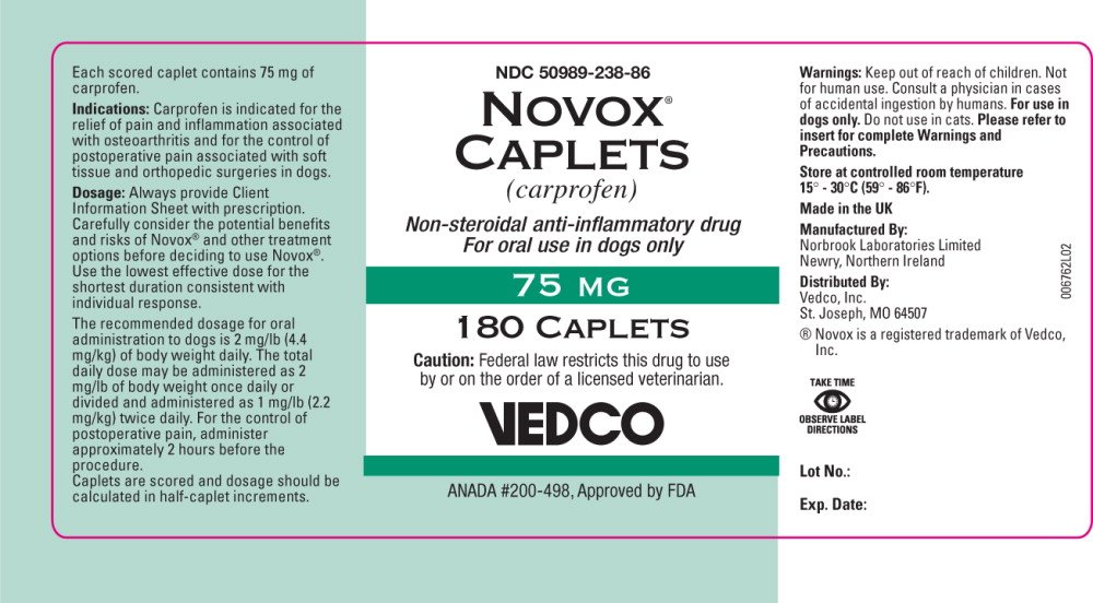 Novox FDA prescribing information, side effects and uses