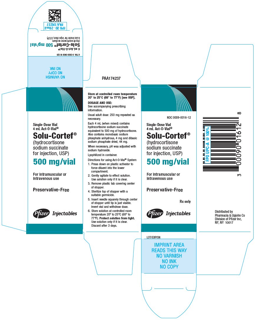 PRINCIPAL DISPLAY PANEL - 500 mg Single-Dose Vial Carton