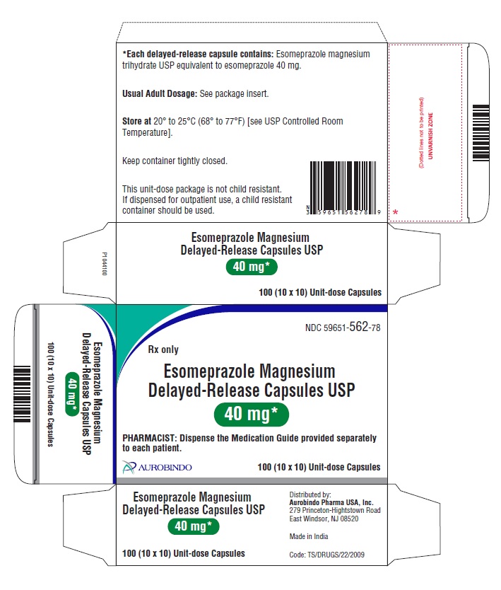 PACKAGE LABEL-PRINCIPAL DISPLAY PANEL - 40 mg (10 x 10) Unit-dose Capsules