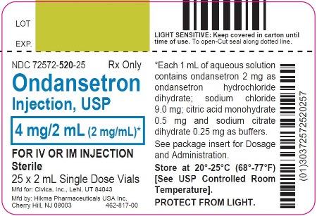 Ondansetron Injection Fda Prescribing Information Side Effects And Uses