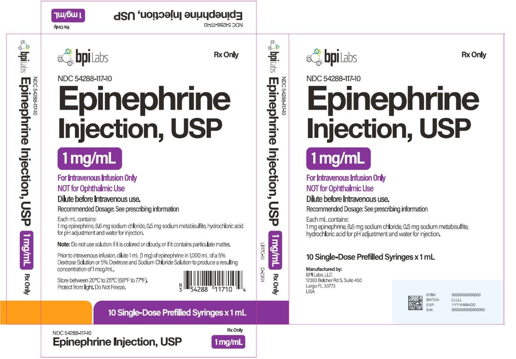 Epinephrine Injection Package Insert