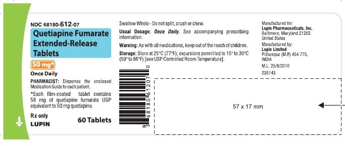 Quetiapine Fumarate XR Tablets - FDA prescribing 