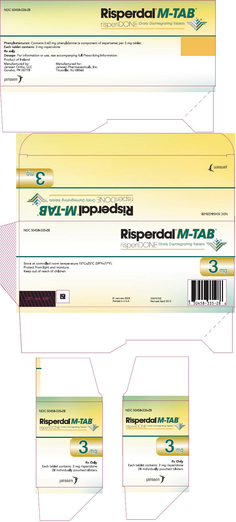 PRINCIPAL DISPLAY PANEL - 3 mg Tablet Carton