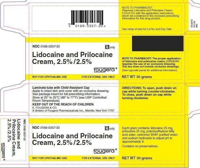 Lidocaine and Prilocaine - FDA prescribing information, side effects