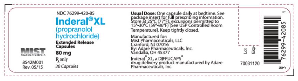 Inderal Xl Fda Prescribing Information Side Effects And Uses