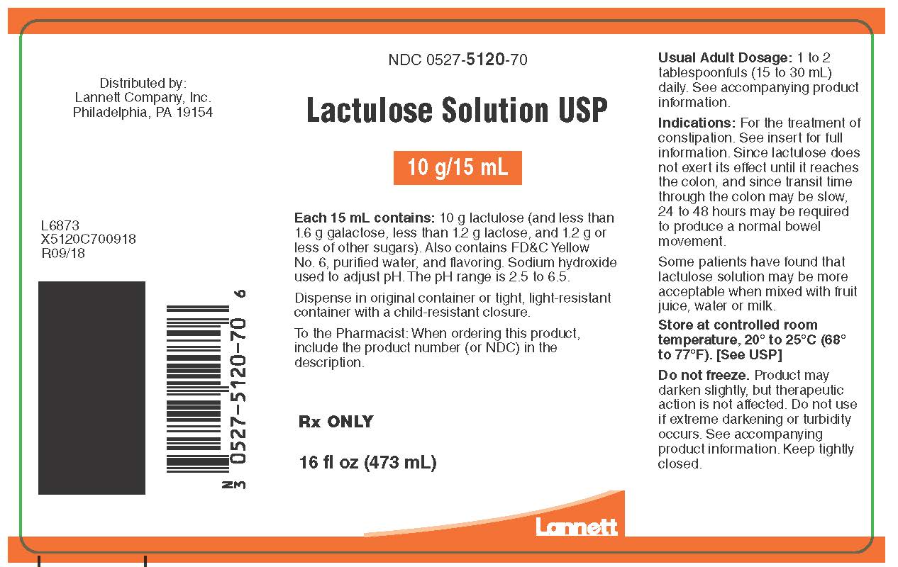 Lactulose Oral Solution FDA prescribing information, side effects and