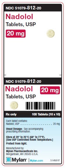 Nadolol - FDA prescribing information, side effects and uses