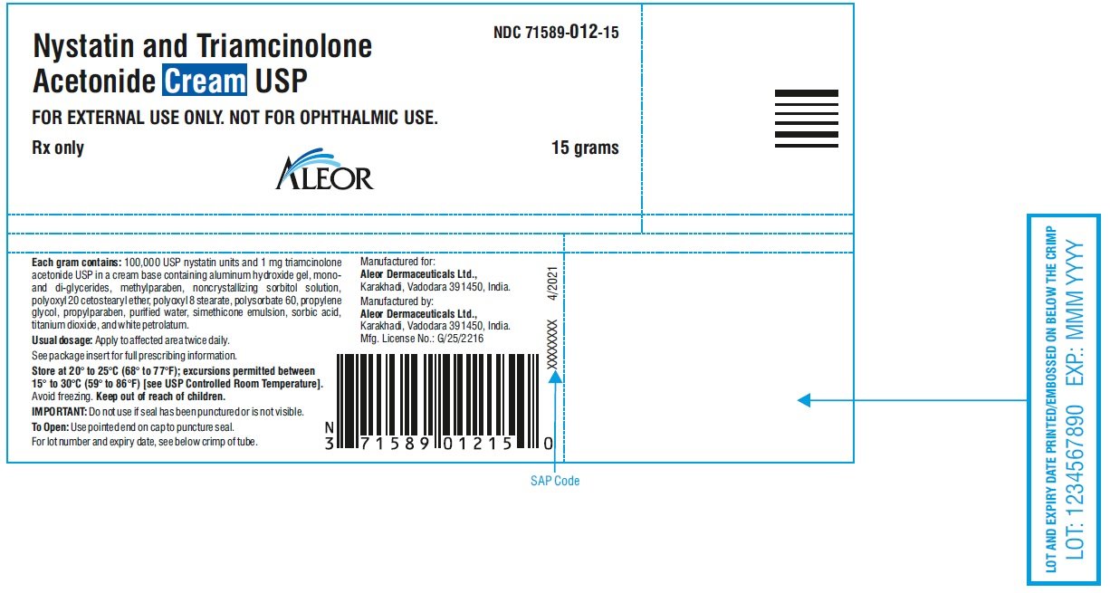 Nystatin And Triamcinolone Fda Prescribing Information Side Effects And Uses 