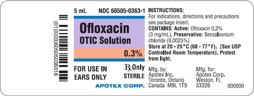 Ofloxacin Ear Drops - FDA prescribing information, side effects and uses