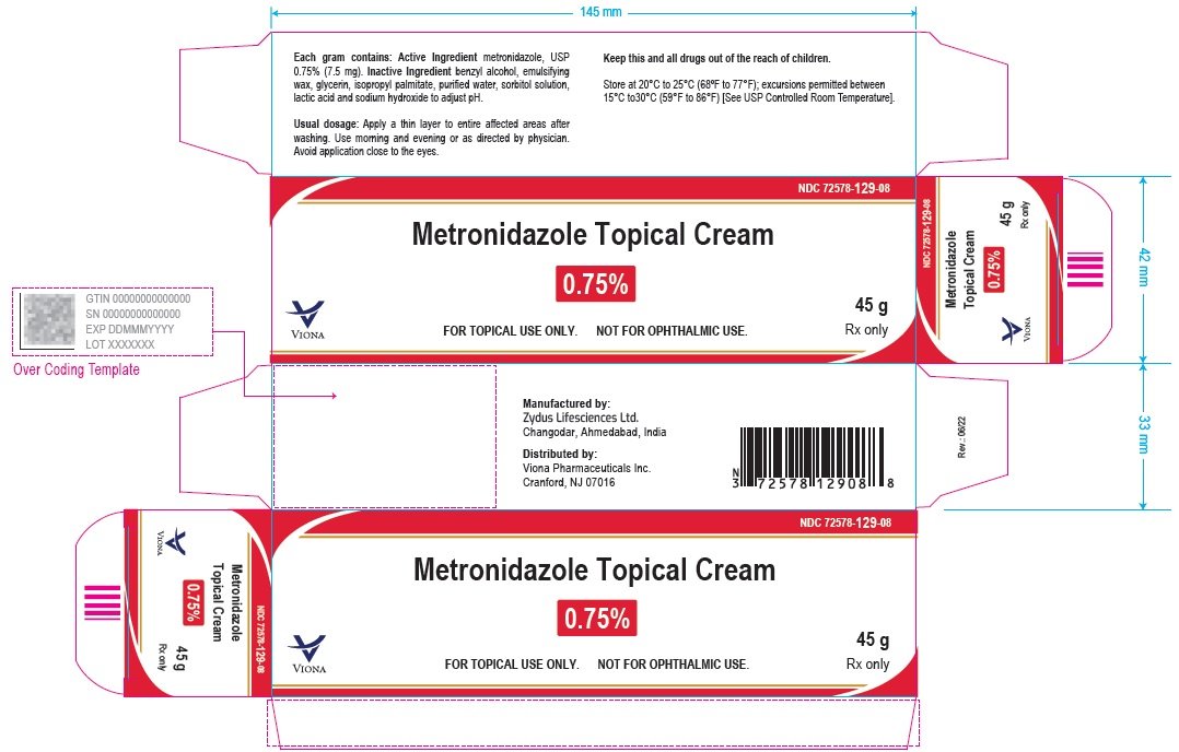 Metronidazole Cream Package Insert 