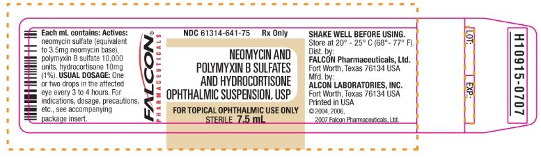 Neomycin, Polymyxin B, Hydrocortisone Ophthalmic Suspension - FDA