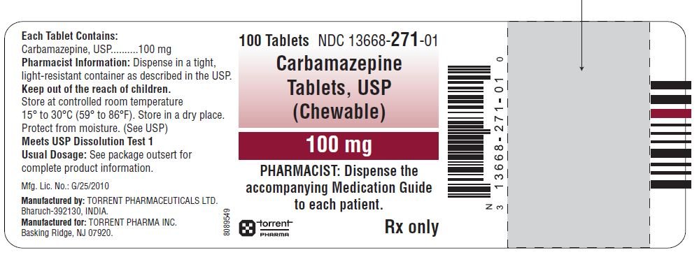 Carbamazepine Tablets (Chewable) 100mg