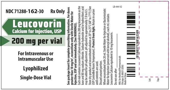PRINCIPAL DISPLAY PANEL – Leucovorin Calcium for Injection, USP 200 mg Vial Label