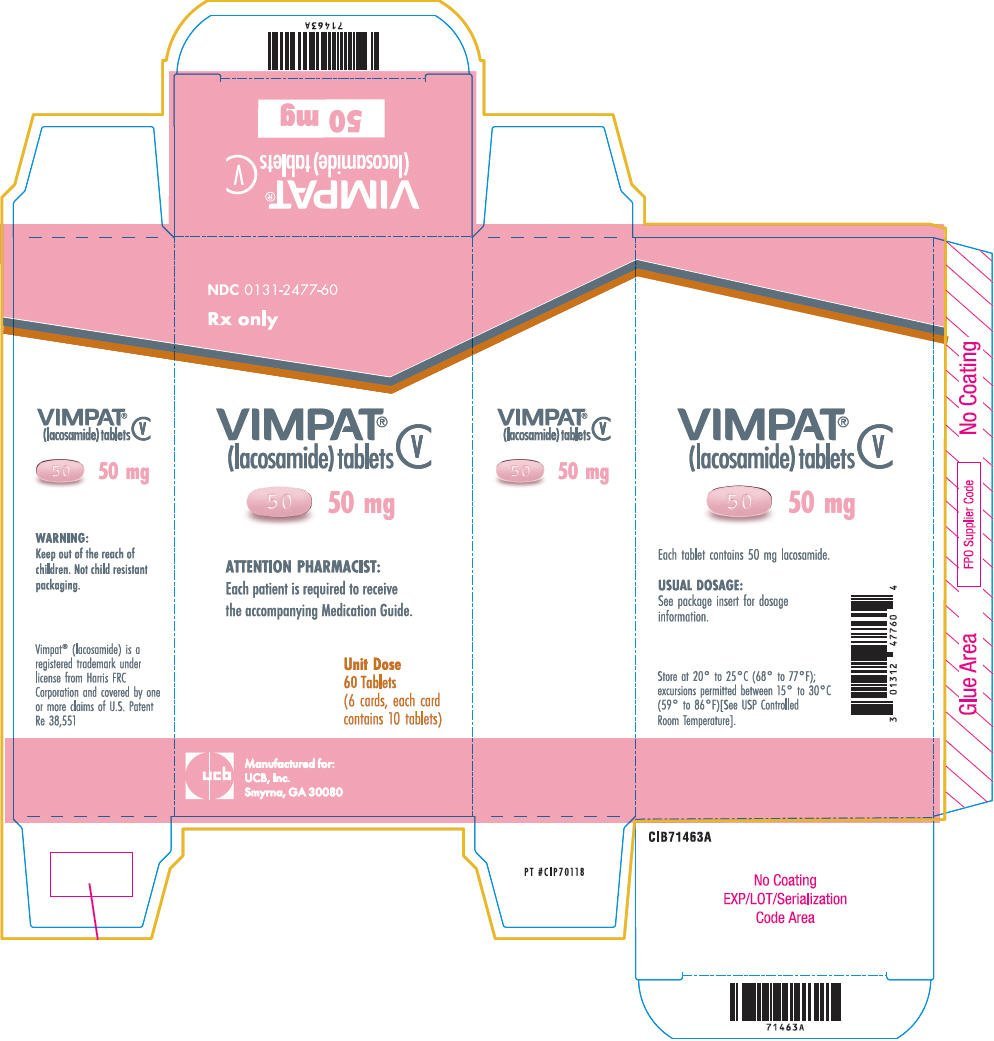 Vimpat FDA prescribing information, side effects and uses