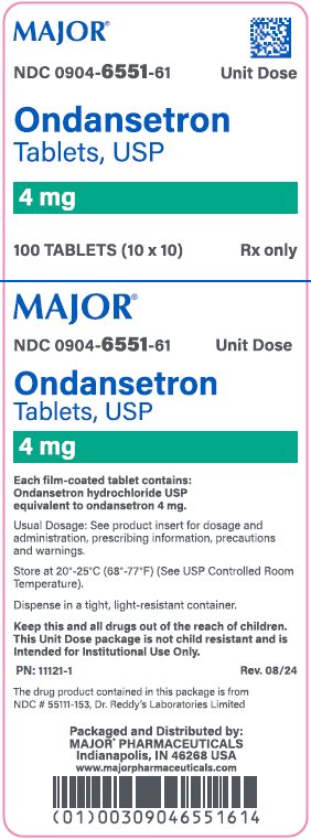 4mg carton label