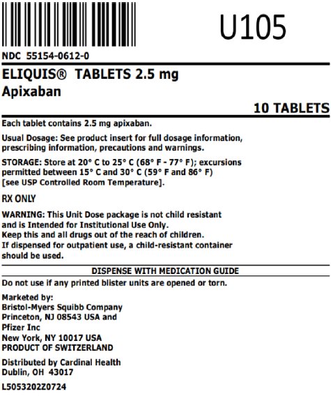 2.5mg bag label