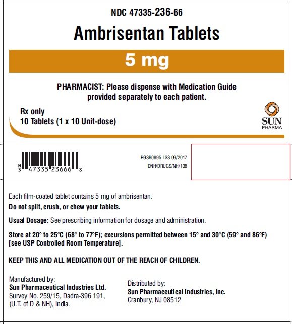 Ambrisentan 5mg tablets