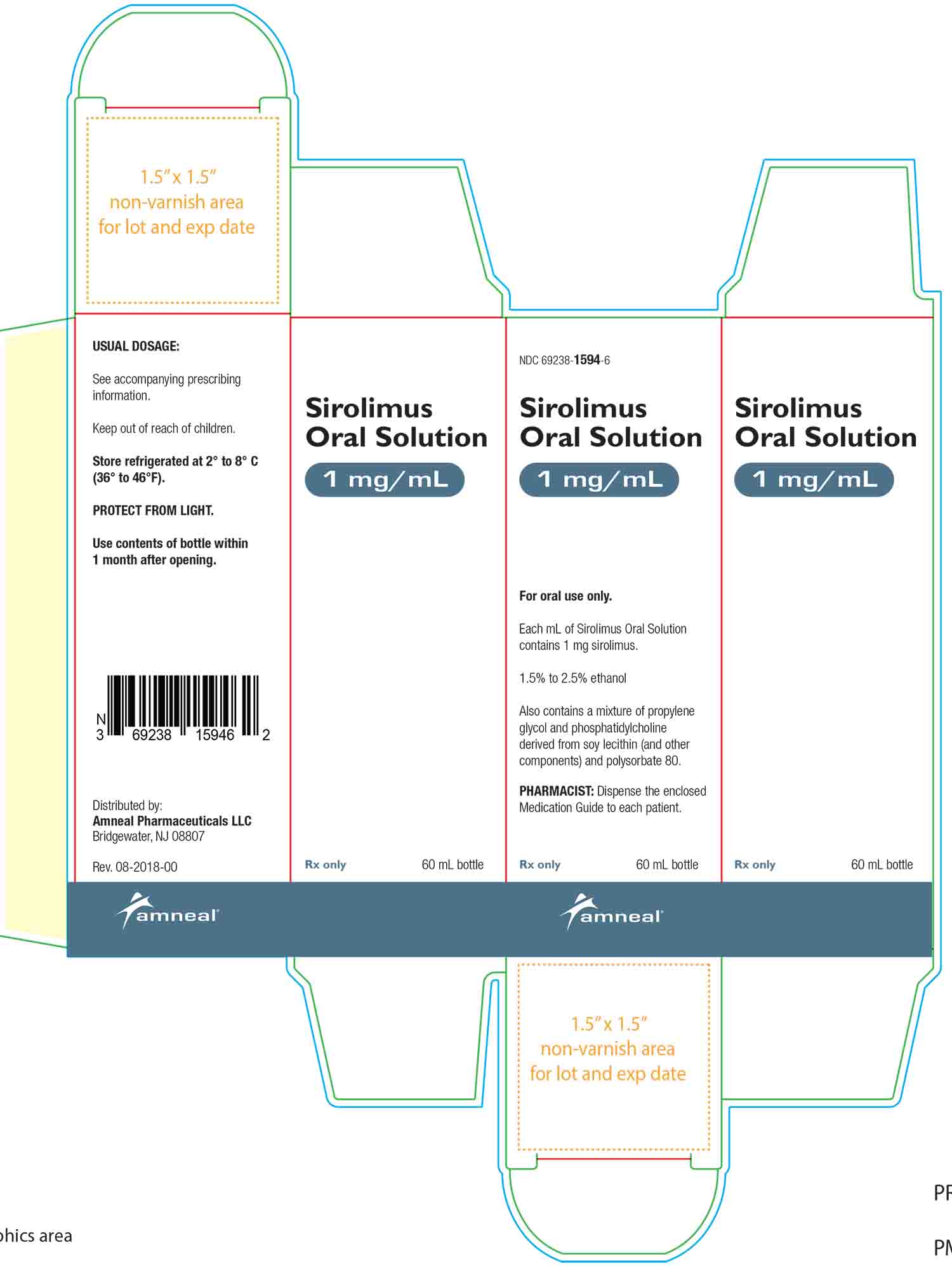Sirolimus Oral Solution FDA prescribing information, side effects and