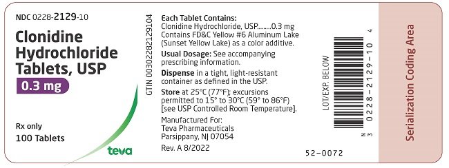 Clonidine 0.3mg