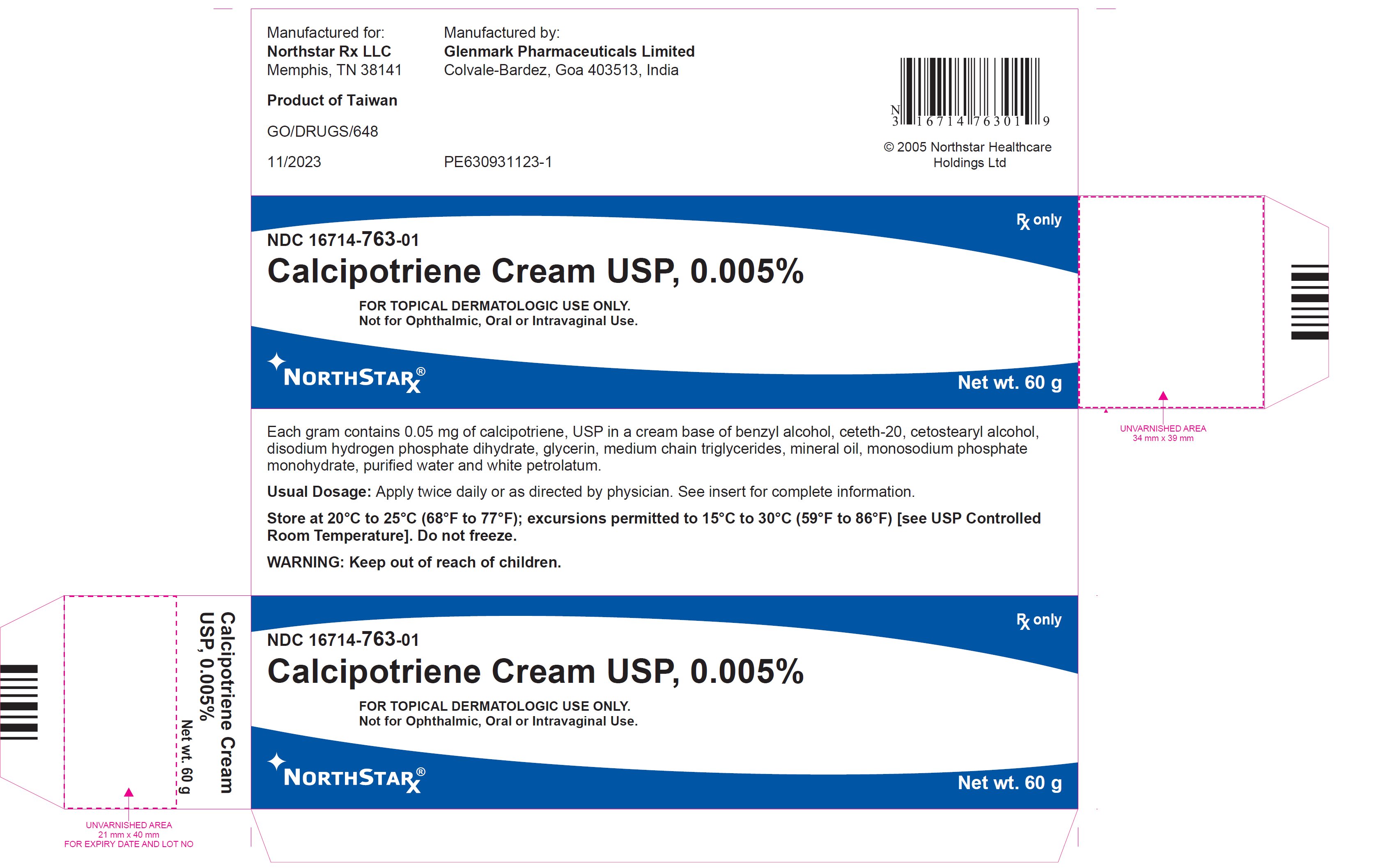 Calcipotriene Cream Package Insert