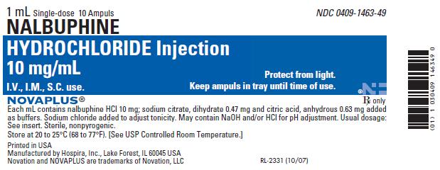 in 2 mg/ml solution side  effects Nalbuphine information, FDA and prescribing