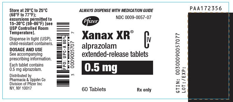  Xanax XR  FDA prescribing information side effects and uses