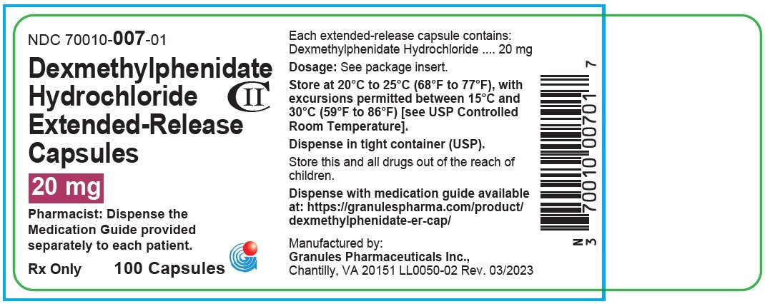 Dexmethylphenidate ER Capsule: Package Insert - Drugs.com