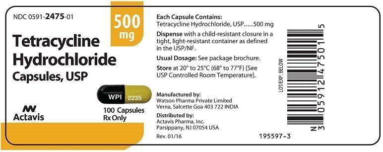 what is the classification of tetracycline hydrochloride