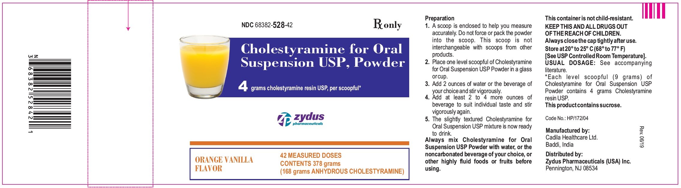 Cholestyramine FDA prescribing information, side effects and uses