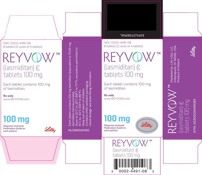 Reyvow - FDA prescribing information, side effects and uses