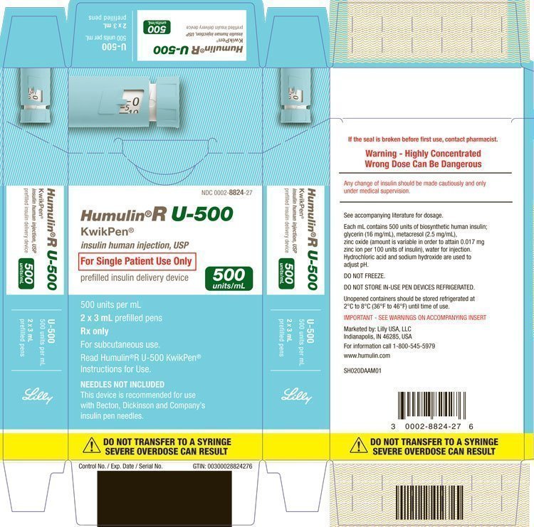 Humulin u 500 insulin