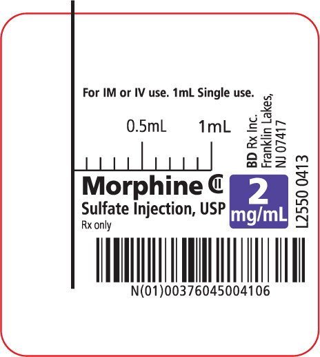 Morphine Injection - FDA prescribing information, side effects and uses