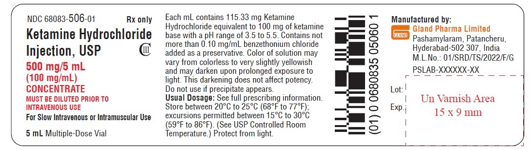 Ketamine Injection: Package Insert - Drugs.com