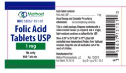 Folic Acid Fda Prescribing Information Side Effects And Uses