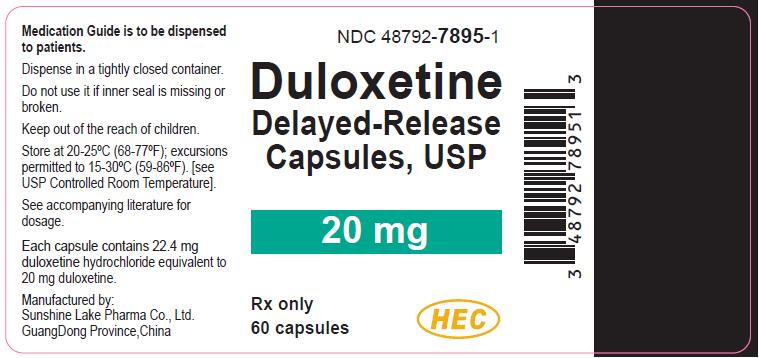 Duloxetine Capsules Fda Prescribing Information Side Effects And Uses