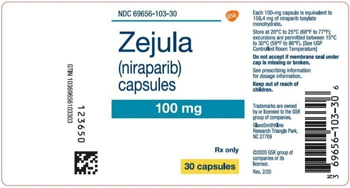 Zejula - FDA Prescribing Information, Side Effects And Uses