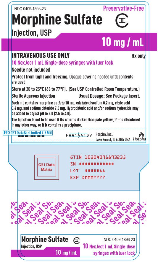 Morphine sulfate antidote