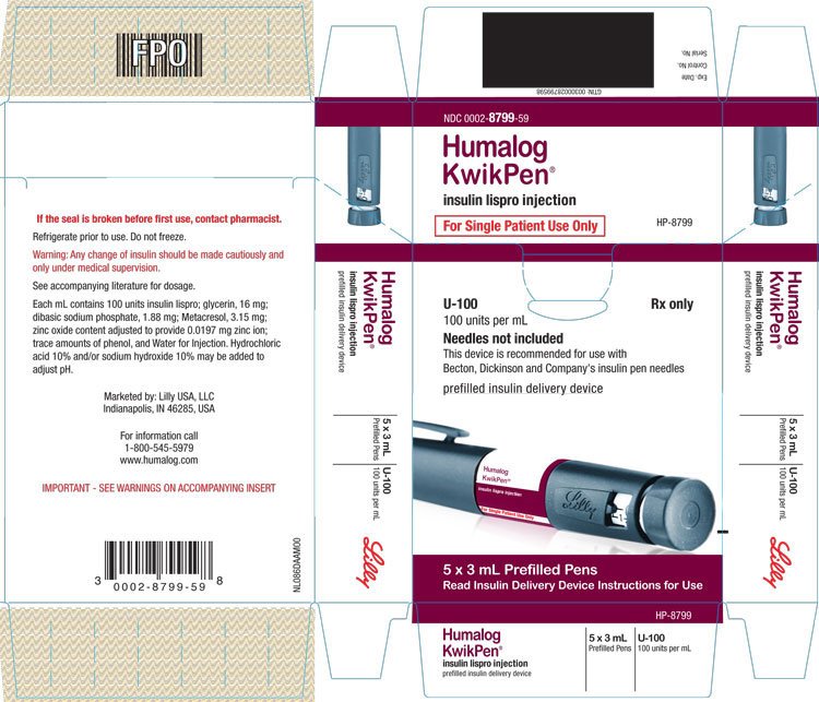 Humalog FDA prescribing information, side effects and uses