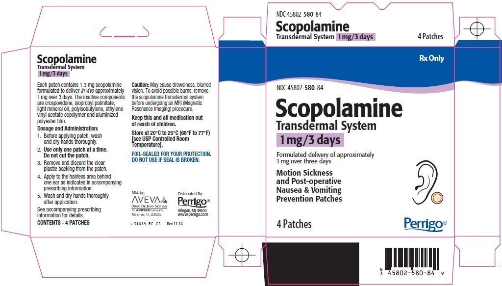 Scolopamine Patch Fda Prescribing Information Side Effects And Uses