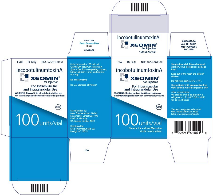 Principal Display Panel - 100 Unit Vial Carton