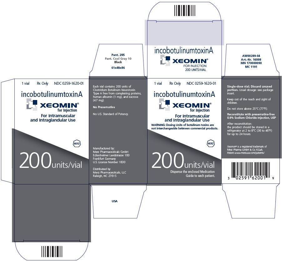 Principal Display Panel - 200 Unit Vial Carton